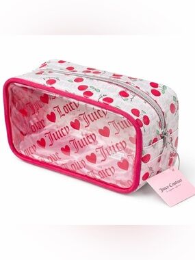 Juicy Couture Cherry Print Cosmetic Case